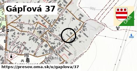 Gápľová 37, Prešov