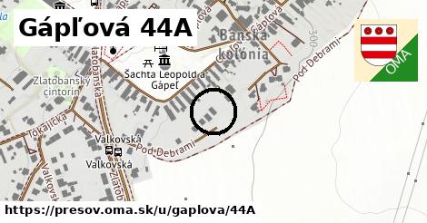 Gápľová 44A, Prešov