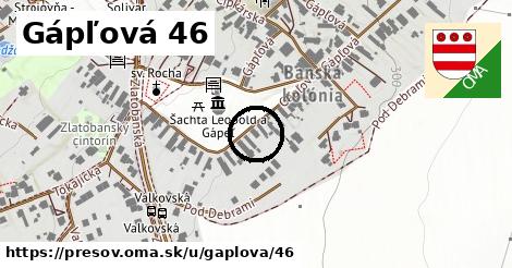 Gápľová 46, Prešov