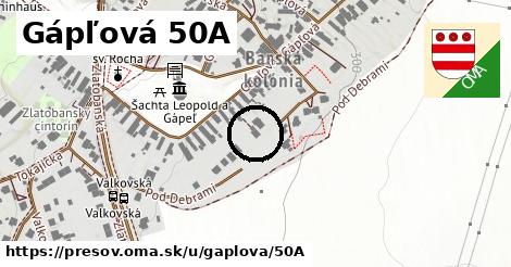 Gápľová 50A, Prešov