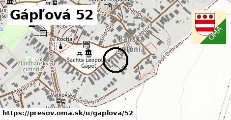 Gápľová 52, Prešov