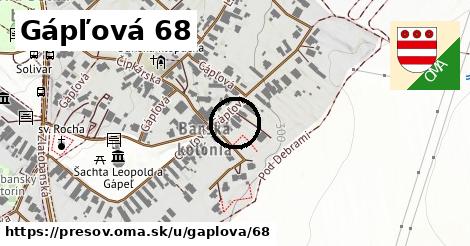 Gápľová 68, Prešov