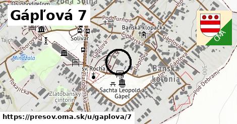 Gápľová 7, Prešov