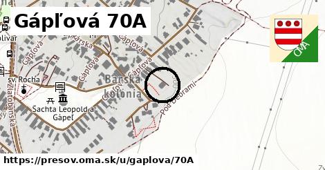 Gápľová 70A, Prešov