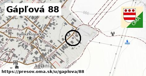 Gápľová 88, Prešov