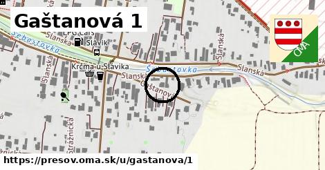 Gaštanová 1, Prešov