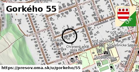 Gorkého 55, Prešov