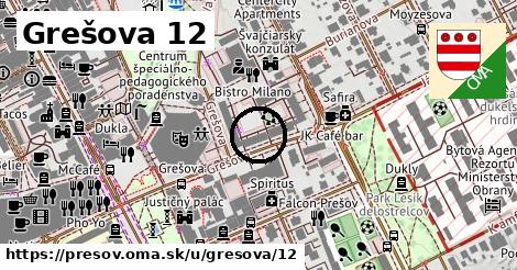 Grešova 12, Prešov