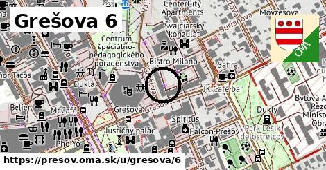 Grešova 6, Prešov