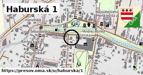 Haburská 1, Prešov