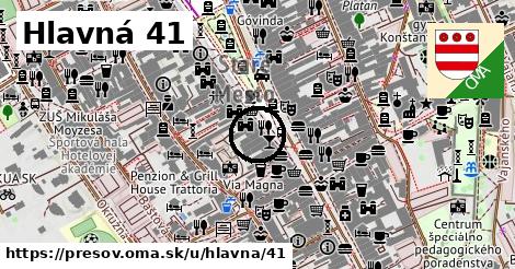 Hlavná 41, Prešov