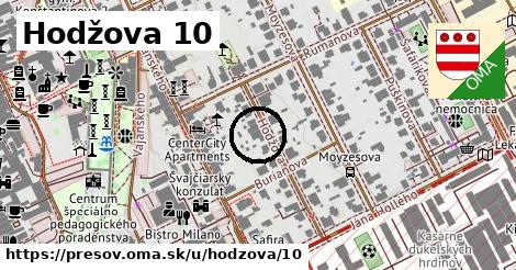 Hodžova 10, Prešov