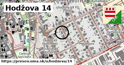 Hodžova 14, Prešov