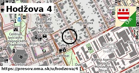 Hodžova 4, Prešov