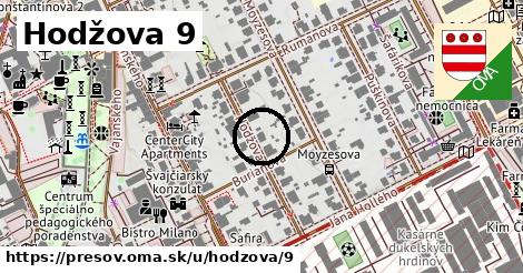 Hodžova 9, Prešov