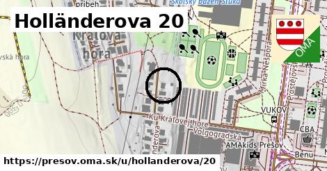 Holländerova 20, Prešov