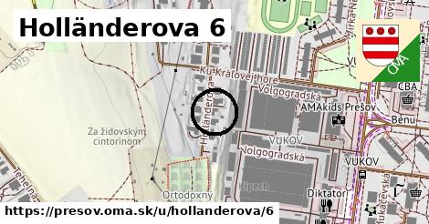 Holländerova 6, Prešov