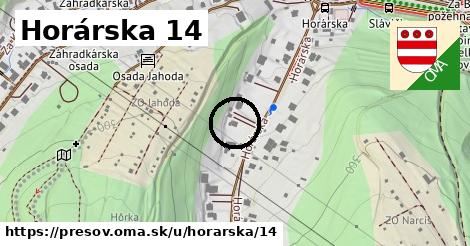 Horárska 14, Prešov