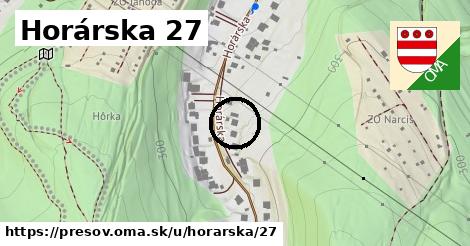 Horárska 27, Prešov