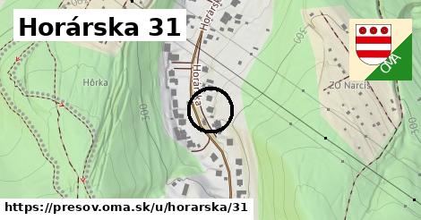 Horárska 31, Prešov