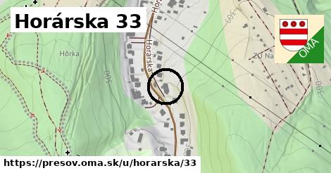 Horárska 33, Prešov