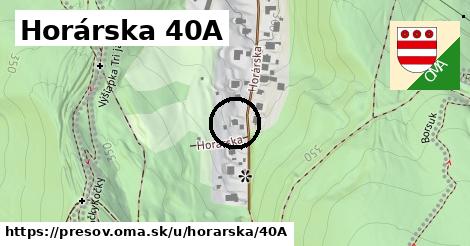 Horárska 40A, Prešov