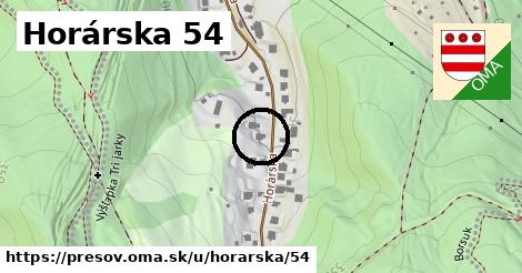 Horárska 54, Prešov