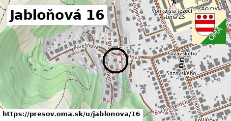 Jabloňová 16, Prešov