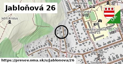 Jabloňová 26, Prešov