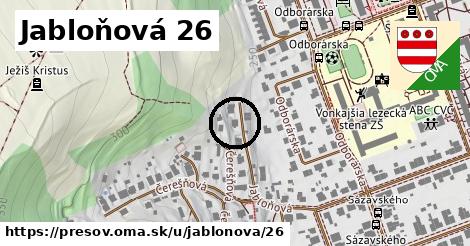 Jabloňová 26, Prešov