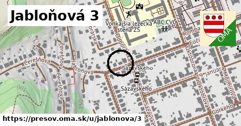 Jabloňová 3, Prešov