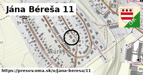 Jána Béreša 11, Prešov