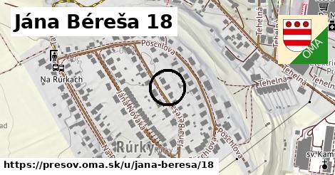 Jána Béreša 18, Prešov