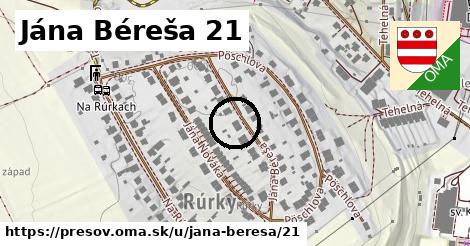 Jána Béreša 21, Prešov