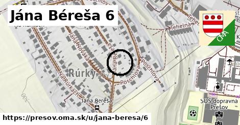 Jána Béreša 6, Prešov