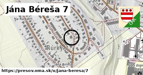 Jána Béreša 7, Prešov