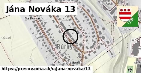 Jána Nováka 13, Prešov