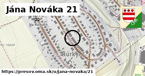 Jána Nováka 21, Prešov