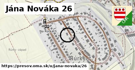 Jána Nováka 26, Prešov