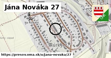 Jána Nováka 27, Prešov