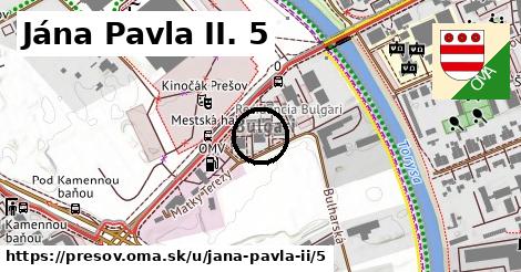 Jána Pavla II. 5, Prešov