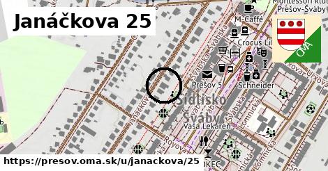 Janáčkova 25, Prešov