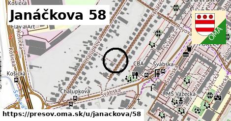 Janáčkova 58, Prešov