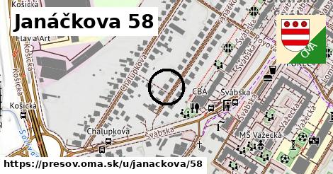 Janáčkova 58, Prešov