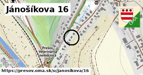 Jánošíkova 16, Prešov
