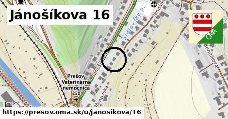 Jánošíkova 16, Prešov