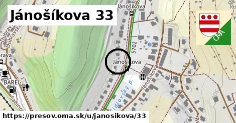 Jánošíkova 33, Prešov