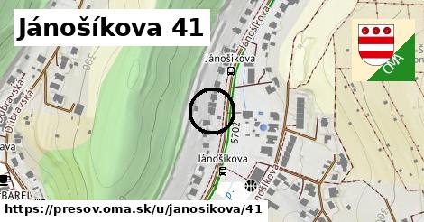 Jánošíkova 41, Prešov