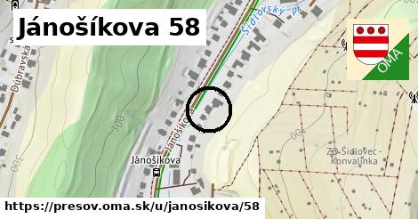 Jánošíkova 58, Prešov