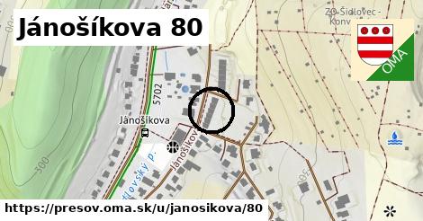 Jánošíkova 80, Prešov